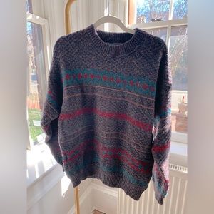 Vintage Pendleton Sweater, Fair Isle